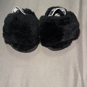 Infant Ugg Fur Slides size 0/1